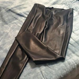 Banana Republic Devon pleather pants size 8